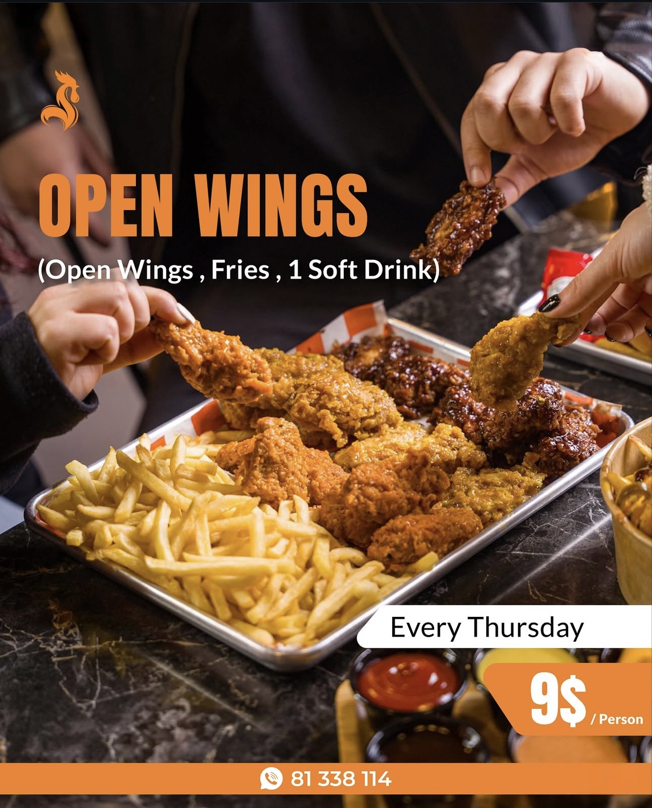 OPEN WINGS EVERY THURSDAY 
